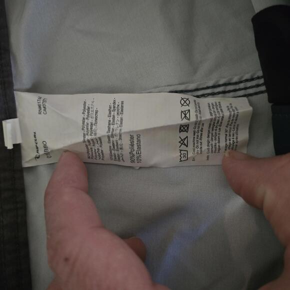 Rip Curl boy's Swim Trunks - Striped Board Shorts size 16 - Picture 3 of 5